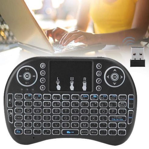 Mini I8 Wireless Keyboard 2.4GHz Air Mouse Remote Control Touchpad I8 Mouse for Android Tv Box Notebook Tablet Pc Remote Control